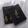 Carpeta para Partituras A4 Clips para Partituras de Piano Bolsillo Insertable Carpeta de Datos del Estudiante Negro Transparente
