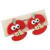 Pinza para el Cabello de Manzana Realista de Dibujos Animados, Accesorio Divertido y Original para el Cabello, Pinza Versátil para Flequillo para Niñas, Pasador Lindo y Dulce para Niños
