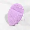 Esponja de Limpeza Facial Tipo Luva Que Aumenta de Tamanho Quando Exposta à Água, Esponja Removedora de Maquiagem Macia e Amiga da Pele, Esponja de Limpeza Facial com Cordão