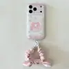 Nueva Funda de Teléfono Linda Tarta Melody Adecuada para Apple 17 Pro Max, iPhone 16 y iPhone 15 con Ventana Grande