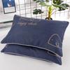 Juego de almohadas individuales con funda extraíble y lavable para el cuello de estudiantes y adultos, juego de almohadas para el cuello, par