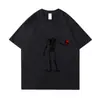 Camiseta Informal de Manga Corta con Estampado 2D para Mujer 2025 Venta Directa de Fábrica al por Mayor para Camisetas de Verano para Mujer