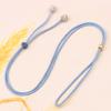 Cuerda para el cuello con hebilla de seguridad con anillo collar de cuerda dorada venta al por mayor original para hombres y mujeres tejido libre cordón Xingyue Bodhi
