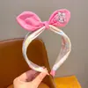 Linda Diadema de Conejo Tridimensional Kuromi para Niñas, Dulce y Versátil Diadema de Lazo Personalización