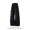 Pantalones de Trabajo Modernos Estilo Americano para Hombre, Pantalones Tácticos Holgados de Pierna Ancha para Otoño, Pierna Recta Nuevo Modelo 2026 Pantalones Largos Casuales para Hombre