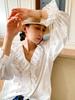 Nueva Camisa Blanca Otoño 2026 para Mujer, Manga Larga, Estilo Francés de Alta Gama, Camisa de Diseñador, Top de Moda para Mujer Shenzhen Nanyou