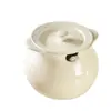 Lata de manteca del fabricante con tapa, resistente a altas temperaturas, para uso doméstico, recipiente de almacenamiento de gran capacidad para grasa animal, recipiente de grado alimenticio para cocina