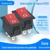 Interruptor Basculante Industrial Kcd1 Certificado Cb 6 Pinos 2 Posições Contato de Cobre Interruptor de Alimentação Interruptor de Alimentação para Luz de Camping