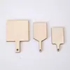 Mini Accesorios de Cocina Juguetes de Graffiti para Niños Tabla de Cortar Mini Tabla de Cortar de Madera Hecho a Mano DIY Virutas de Madera Mantel Individual de Madera