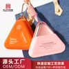 Dongzhixing 50g Portátil Triangular con Cordón Protector Solar Botella Doble Capa Plástico Cosméticos Material de Empaque para Viaje