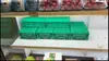 Cajas Plegables para Frutas Cestas de Plástico para Verduras de Supermercado Contenedores de Exhibición Cajas de Rotación Accesorios de Exhibición para Frutas y Verduras Frescas Estanterías de Exhibición