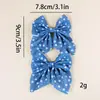 Tela de Poliéster Estampado de Mezclilla Esquina Flotante Pequeña Lazo Accesorios para Prendas Semi-Terminadas Materiales para Manualidades Venta al por Mayor