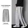 Pantalones Casuales de Alta Calidad para Hombre, Primavera y Otoño 2025, 70% Algodón, Dobladillo Completo, Corte Holgado, Joggers de Marca de Moda, Pantalones de Chándal con Puño, Modernos