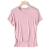 Novedad Verano 2026: Camiseta de Tencel y Lana Bordada de Alta Resistencia con Caballo, Cuello Redondo, Manga Corta, Corte Ajustado Versátil
