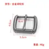 Fivela de Alfinete Nova de Liga Metálica Pronta de Fábrica Fivela de Cinto de Liga Metálica para Homens e Mulheres Estilo Coreano Fivela de Alfinete de Fivela Japonesa Fivela de Cinto Casual
