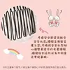 Grampo de Cabelo para Franja de Menina Grampo para Parte da Frente da Cabeça de Menina Pente de Bebê Penteador de Cabelo Fofo para Crianças Artefato para Cabelo Quebrado Pente de Cabelo