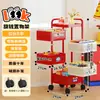 Al por mayor Nuevo Carrito Pequeño Dopamina Estante de Almacenamiento para Snacks Móvil de Pie Hogar Sala de Estar Cocina Estante de Almacenamiento Multicapa