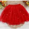 Falda Corta para Niñas Primavera y Otoño Falda Exterior 2024 Nueva Falda de Pastel Falda Tutú para Niños Falda de Baile Multicapa