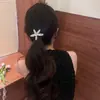 Pinza para el pelo de estrella de mar con diamantes de imitación Elegante Exquisito de alta calidad Moda Versátil Lujo Ligero Pinza Lateral Pinza para Flequillo Pinza para Cabello Roto Accesorios para el Cabello