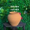 Maceta de terracota maceta de terracota maceta de arcilla antigua diámetro grande bonsái planta verde suculenta echeveria tocón viejo sala de estar transpirable
