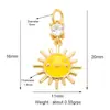 S28 Accesorios para joyería DIY micro incrustación aceite mini sol rayo molino de viento copo de nieve luna estrellas