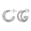 Pendientes Personalizados de Estilo Ins con Forma de C Gruesa Transfronterizos Pendientes Simples de Moda Versátiles Europeos y Americanos Pendientes de Estilo Casual