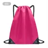 Bolsa com Cordão Esportiva Transfronteiriça Europeia e Americana Personalizada Grande Capacidade Bolsa de Brinde para Acampamento de Treinamento Mochila com Cordão Atacado