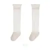 Calcetines de Bebé Verano Estilo Delgado Calcetines Largos Lisos para Niñas Calcetines Anti-Mosquitos para Bebés Recién Nacidos Calcetines de Tubo Alto Calcetines de Algodón Sin Costuras