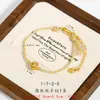 Plata S925 Chapada en Oro Calada Nube Propicia Bolas de Flor Bola Redonda Cuentas Sueltas Accesorios DIY Pulsera de Candado de Bebé de Jade Hetian con Cuentas