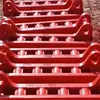 Fila de Pasadores Dentados para Riel de Minería Modelo 147*6 Fila de Pasadores para Raspador Accesorios de Construcción Resistentes al Desgaste de Alta Resistencia Fila de Pasadores Dentados para Riel
