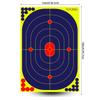 12x 18 polegadas Splash Fluorescente Amarelo Alvo Adesivos Acertar Alvo Splash Amarelo BB Gun Treinamento de Tiro
