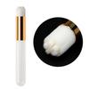 Cepillo de lavado de nariz de fábrica, cepillo de maquillaje con cabeza de flor, cepillo plano para limpiar puntos negros y acné, cepillo para la nariz, herramientas de belleza