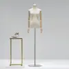 Maniquíes para Tienda de Ropa Accesorios Maniquí Femenino de Cuerpo Completo Exhibidor para Ropa de Mujer Exhibidor de Medio Cuerpo Material de Fibra de Vidrio Modelo Popular de Cuerpo Humano