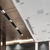 Foco empotrable de doble cabezal con doble orificio, ultrafino, rectangular, sencillo, para sala de estar, pasillo, porche, techo, LED, valiente