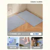 Alfombrilla de cocina desechable, a prueba de aceite, impermeable, antideslizante, autoadhesiva, alfombra de fieltro sin residuos para uso en el hogar y el baño