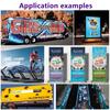 Máquina Fotográfica Outdoor Solvente Fraco Bico Epson I3200 Pintura Decorativa Impressão de Alta Velocidade Impressora Jato de Tinta Digital Publicitária