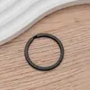 Llavero electroplateado de 25 mm anillo plano de hierro de 30 mm tamaño de apertura pequeño y grande accesorios de llavero para coche anillo de llavero plateado
