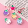 Acrílico Gota de Óleo Pirulito Flor Estrela de Cinco Pontas Contas Desenho Animado DIY Elástico de Cabelo Corrente de Celular Cadarço Acessórios