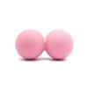 Pelota de masaje de relajación muscular de TPE para yoga, fitness, fascia, pelota de cacahuete para acupuntura plantar, pelota de fitness sólida
