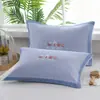 Toalla de almohada de gasa media, no hace bolitas, no se decolora, 47*69, para estudiantes, hogar, adultos, almohada grande, toalla de almohada