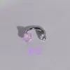 Anel Ferradura Zircônia Estrela Titânio Colorido Anel de Lábio Anel de Osso da Orelha Cristal K9 Piercing de Cartilagem da Orelha Presente 520