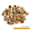 Chapeleiro Maluco [Frutas Secas Douradas de Natal] Casamento Artesanal DIY Decoração de Guirlanda de Natal Planta Natural Flores Secas
