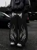 Calça longa casual de verão da Amazon para homens, tendência hip-hop, estilo high street, corte solto, nicho, perna reta, versátil, atacado