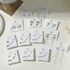 Pendientes de Mariposa Geniales y Elegantes para Mujer, Moda de Nicho, Exquisitos y Versátiles, Accesorios Electroplateados Ecológicos de Yiwu