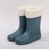 Botas de chuva infantis antiderrapantes de sola macia Leves Botas de chuva de cano médio para bebês meninos e meninas Sapatos de água infantis exportados para o Japão comércio exterior