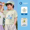 2026 Camiseta de Bebé Manga Corta Verano Nuevo Producto Algodón Puro Transpirable Ropa Interior para Niños Ropa de Verano Top para Bebé Estilo Delgado