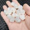 Calcedonia Blanca Hielo Cuentas Torcidas Jade Cuentas Dispersas Ágata Grande Passepartout Pulsera Collar Accesorios Cuentas Hechas a Mano