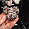 Desenho Animado Diamante Mikitou Clipe de Fragrância para Saída de Ar do Carro Perfume de Carro Perfume para Ar Condicionado Interior com Strass de Carro