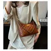 Bolsa feminina 2025 nova moda nicho bolinho casual textura de alta qualidade bolsa de ombro crossbody