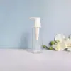 Spot Press Duckbill Lotion Bottle 100ml 500ml Branco PET Plástico Produtos de Limpeza Garrafas Transparentes